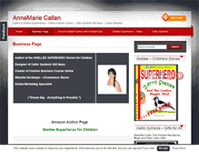 Tablet Screenshot of annemariecallan.com